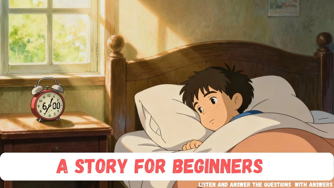 LEARN SPANISH with Short Story for beginners (A1-A2) with Quiz Test