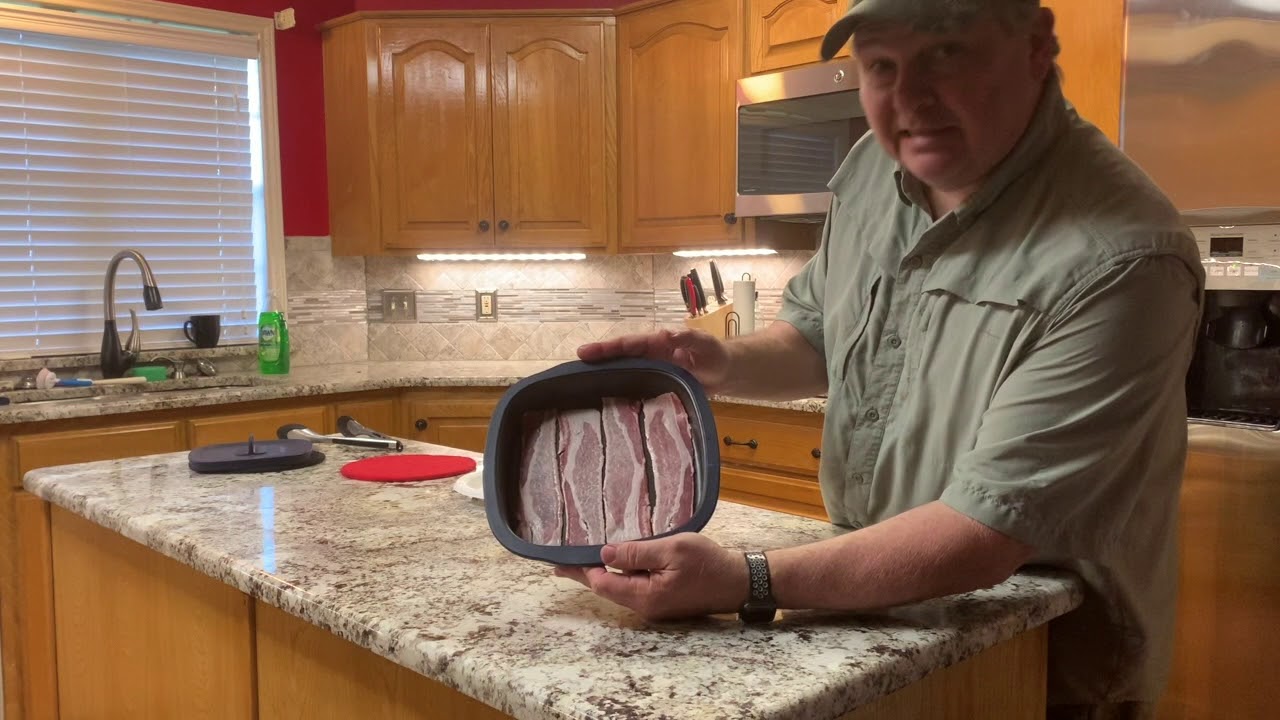 Tupperware Micro Pro Grill   BACON!