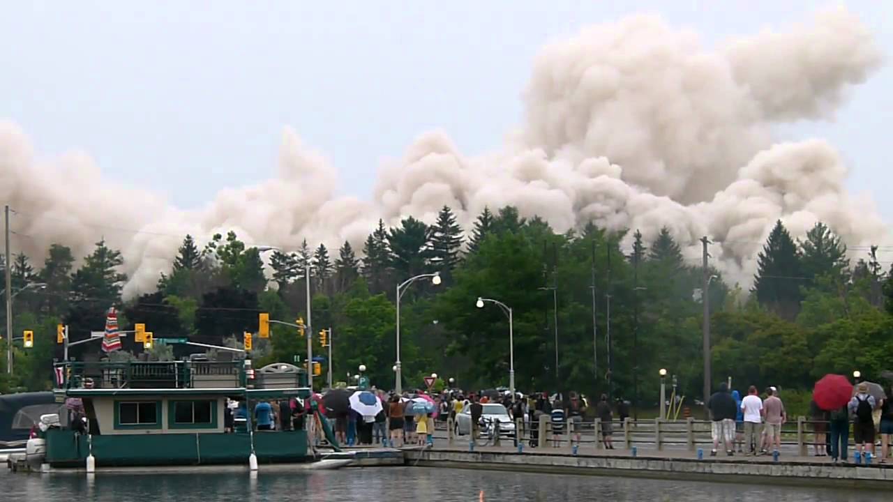 Ottawa's Big Boom - Sir John Carling Building Demolition 2014