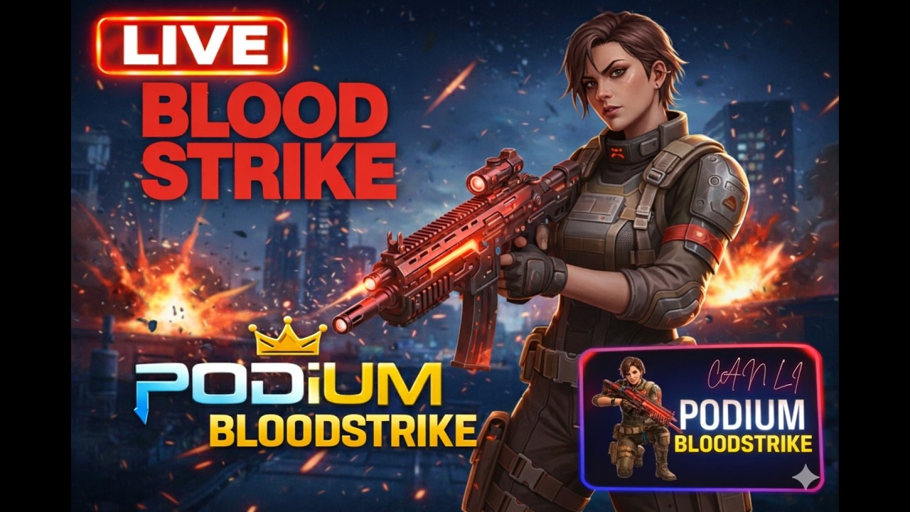 🔴 Blood Strike LIVE | Ranked Push 🏆 Solo/Squad • Sohbet Aktif & Chatting