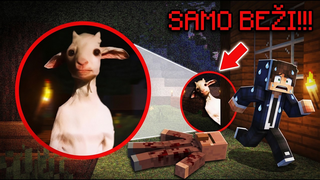 Ako vidiš ovu kozu u svom svetu… BEŽI ili ćeš ZAŽALITI. 😱