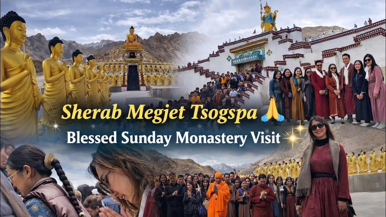 A Soulful Pilgrimage 🙏 Sherab Megjet Tsogspa | #peace #spiritual #teaching#blessedbeyondmeasure 