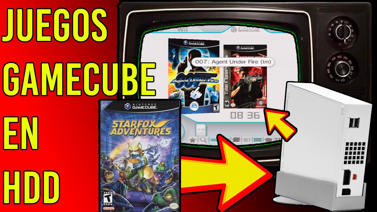 🎮👾 Como poner juegos de GAMECUBE en wii por usb loader gx y NINTENDONT. (Tutorial facil)