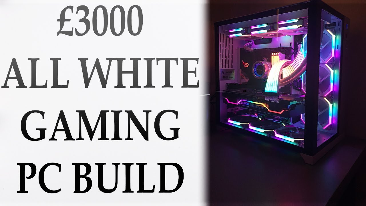 £3000 White Lian-Li O11 Dynamic PC Gaming/Workstation Build 2021