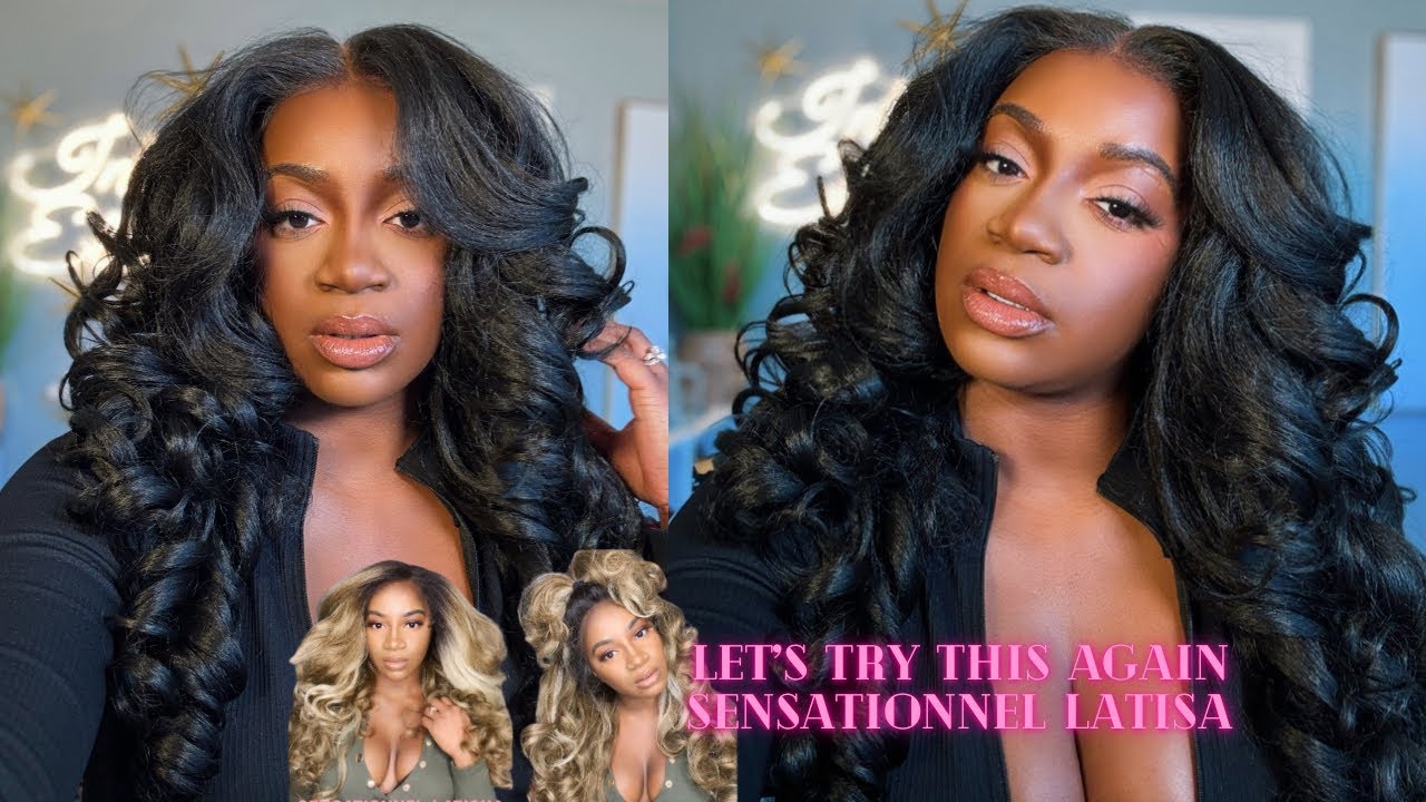 Let's Run This Back! Sensationnel HD Lace Front Wig Cloud 9 What Lace Swiss Lace Latisha