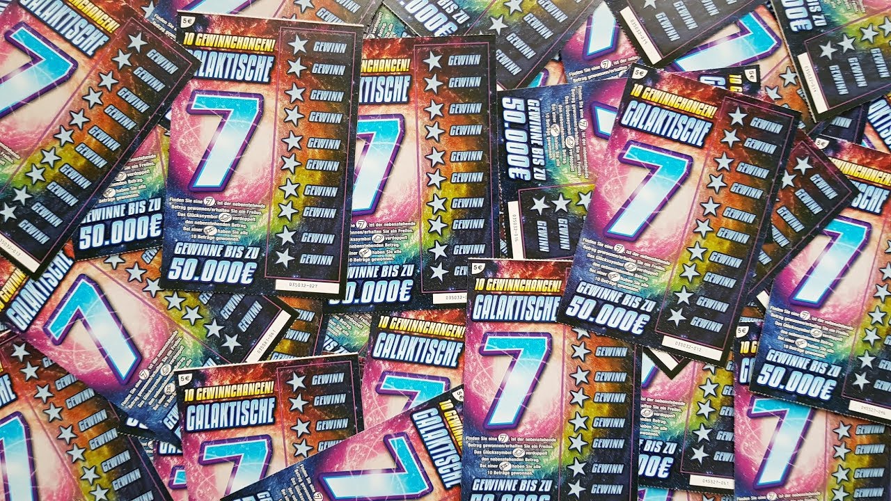 Für 700€ Galaktische 7 🌌 Rubbellose gerubbelt [70k Abo Special] #1