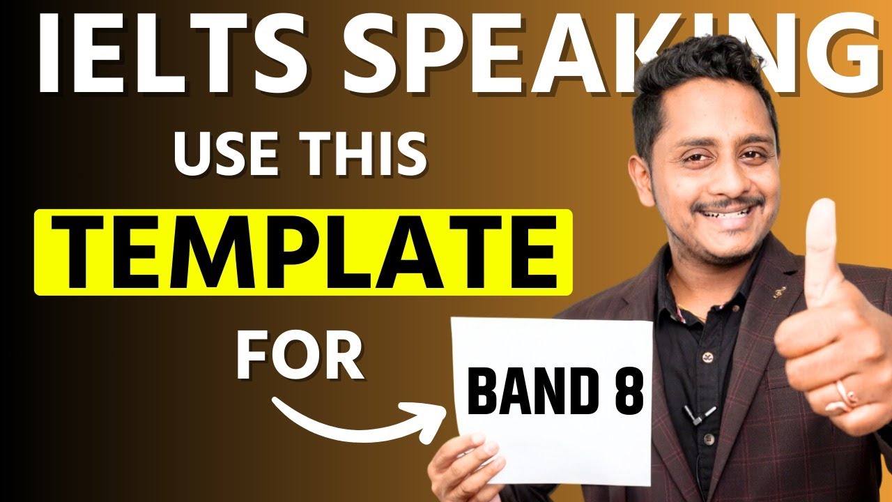 IELTS Speaking - How to Use Templates for Band 8 - Part 1 | Skills IELTS