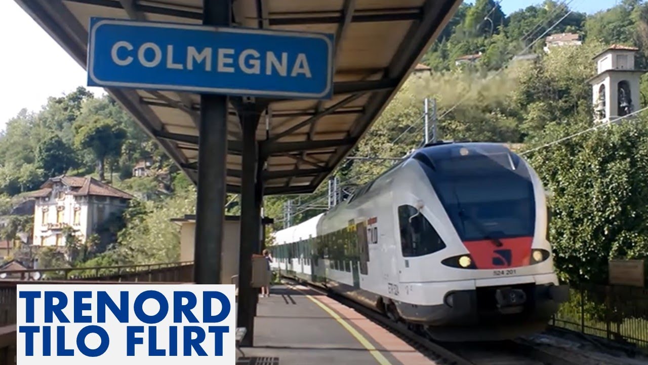 TILO Trains at Colmegna (Lombardia)