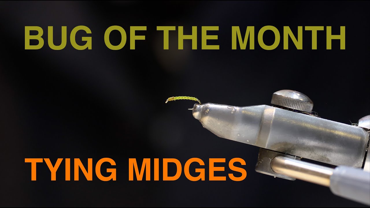 Bug of the Month - Tying Midges With Hans Mylant #flytying