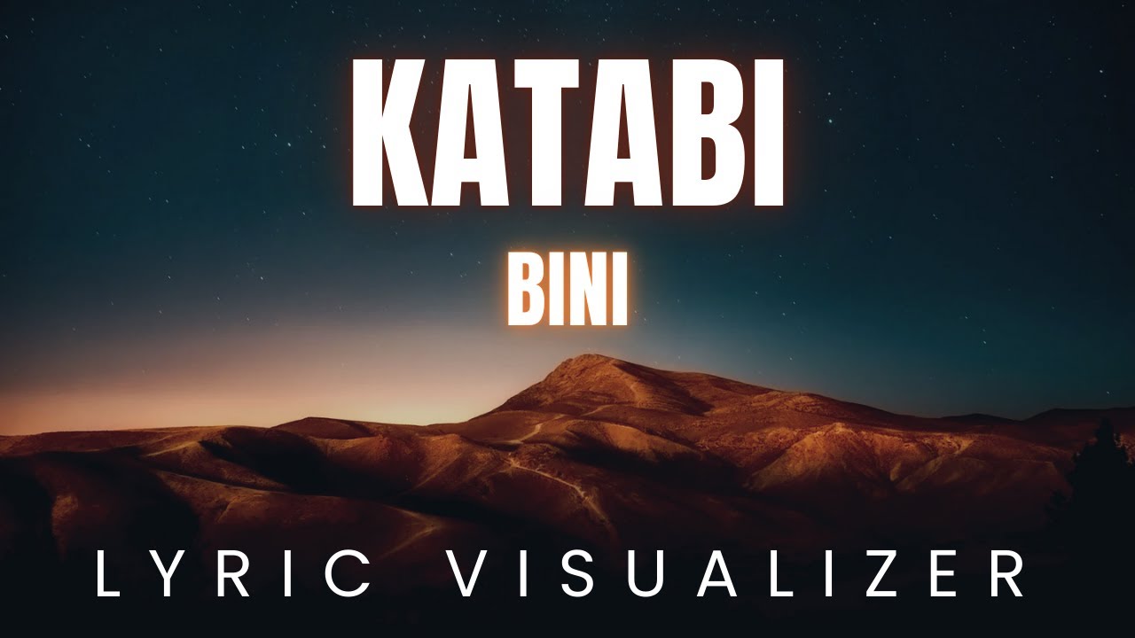 BINI - Katabi | LYRIC VISUALIZER