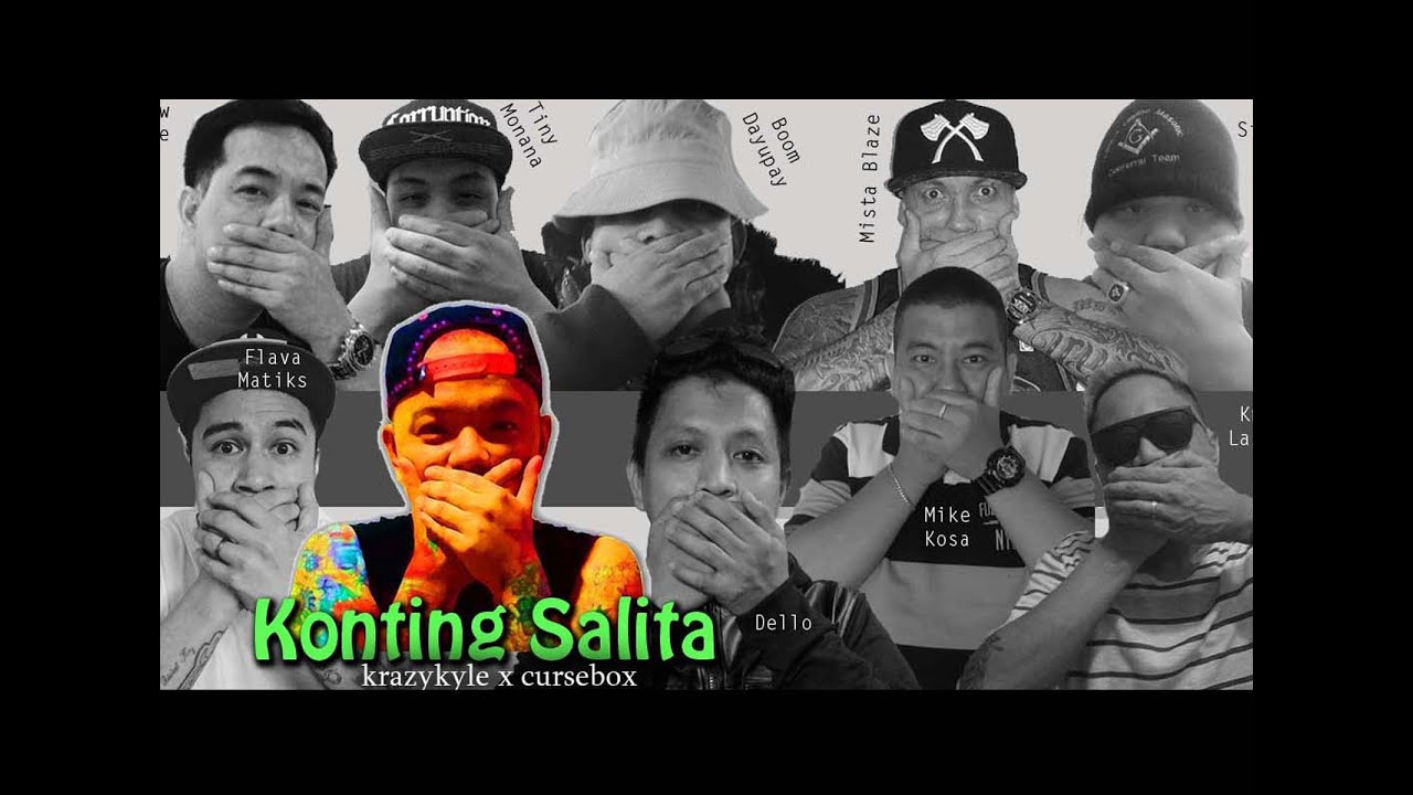 KONTING SALITA  by Krazykyle  (Official Lyric video)  FREE DOWNLOAD