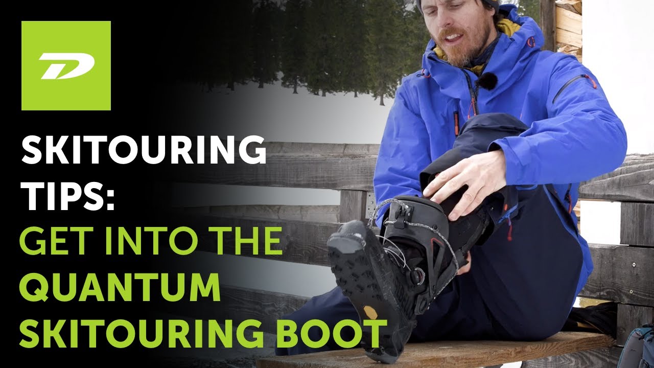 Ski Touring tips: How to get into the Dalbello Quantum ski touring boot