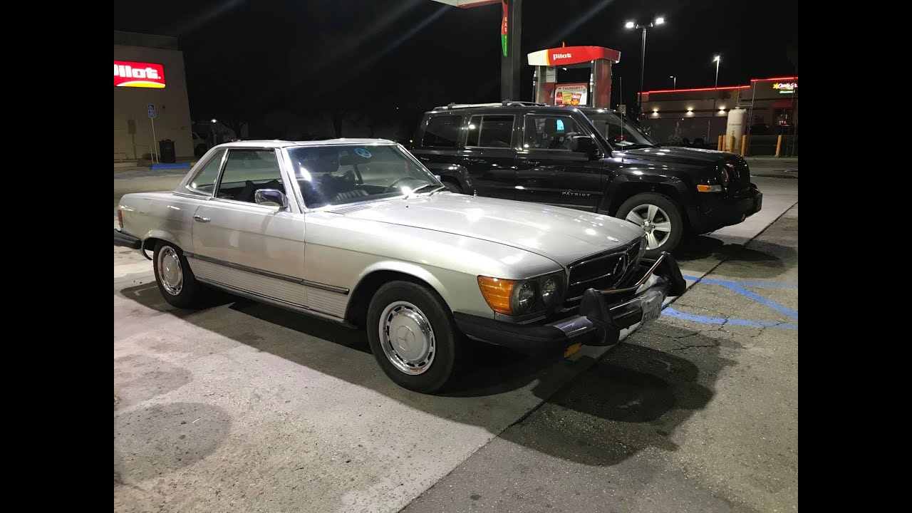 450SL Road Trip -  Santa Cruz-Bakersfield - September 2, 2020
