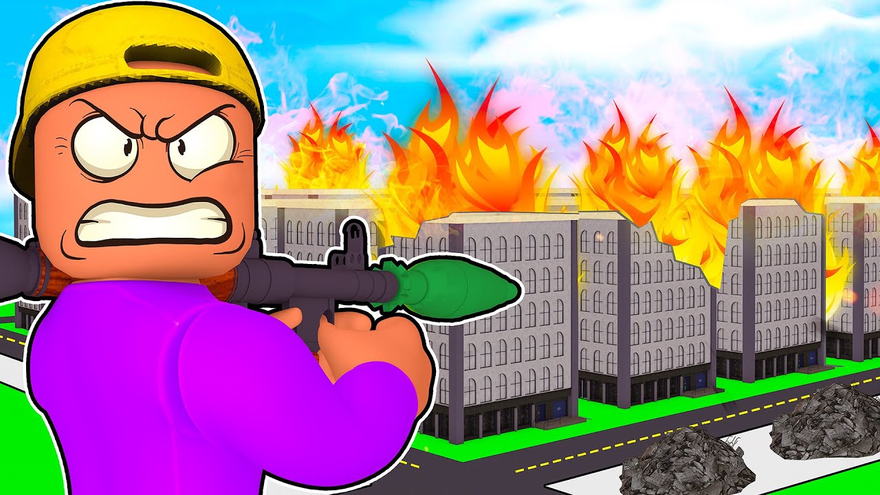 Odi ZERSTÖRT die ganze STADT in Roblox!