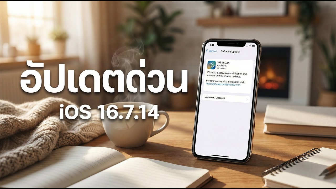 ด่วน! Apple ปล่อย iOS 16.7.14 แก้บั๊กร้ายแรง