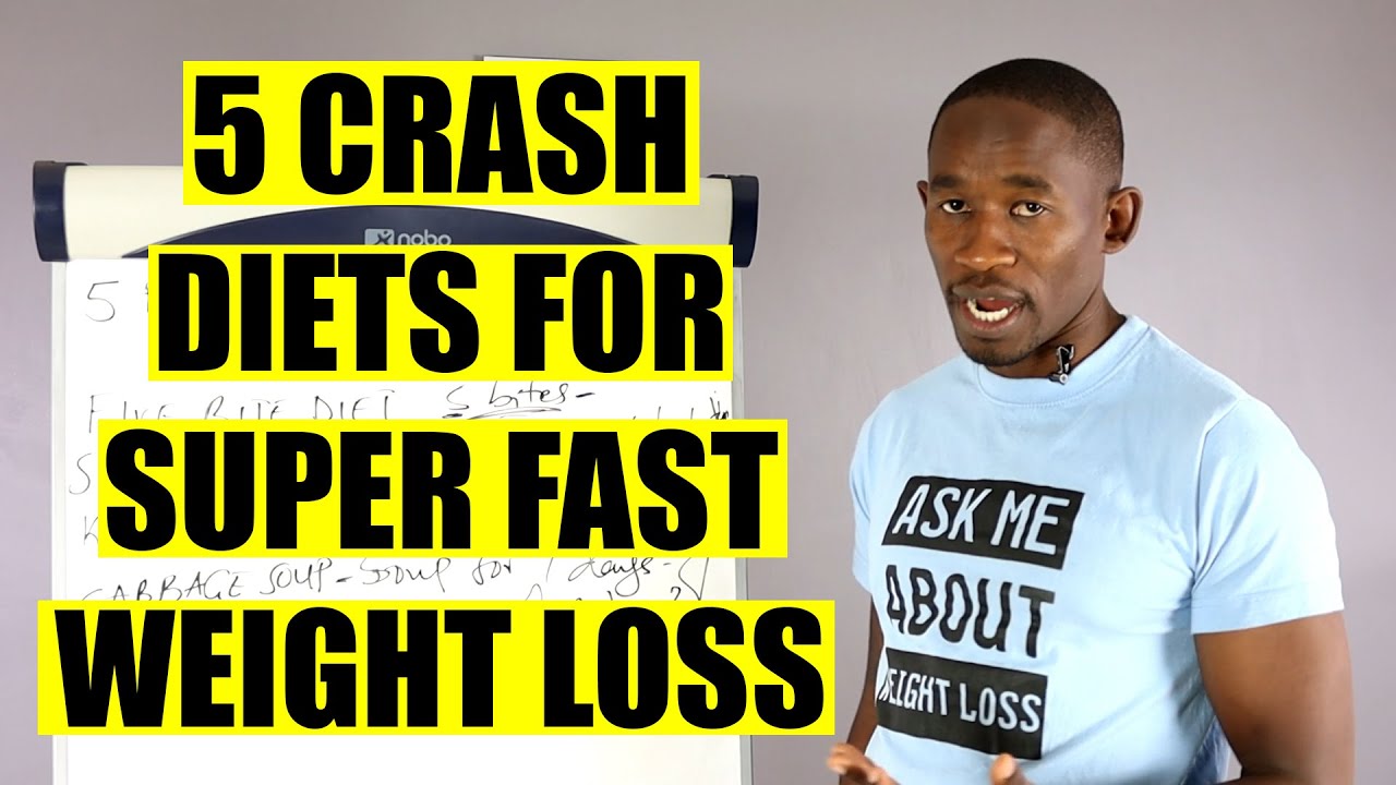 5 Crash Diets to Help You Lose Weight Super Fast
