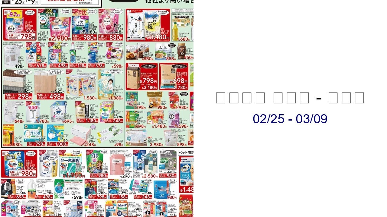 カインズ ホーム - チラシ 02/25 - 03/09