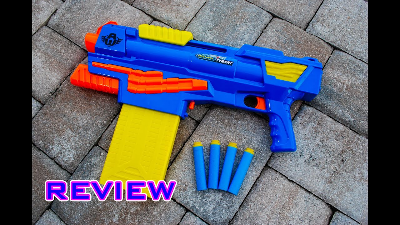 [REVIEW] Air Warriors Air Max Tyrant Unboxing, Review, & Firing Test