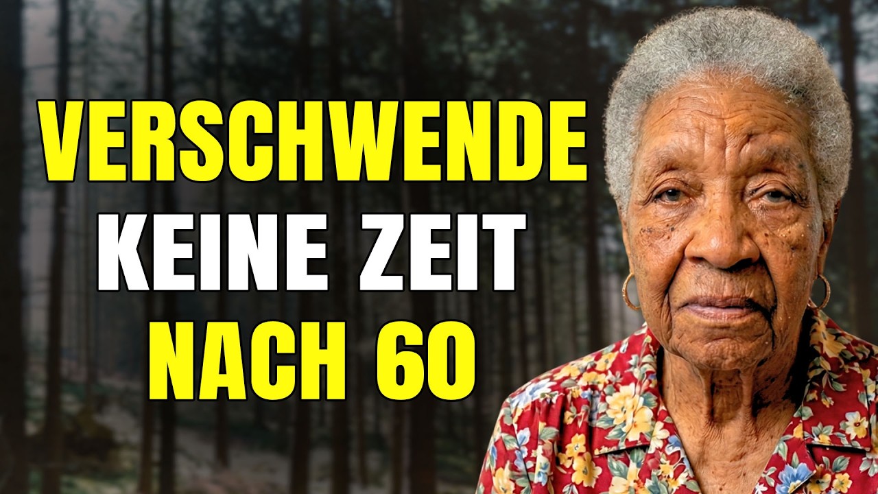 7 ZEITVERSCHWENDUNGEN AB 60 (Die meisten erkennen es erst, wenn es ZU SPÄT ist) !