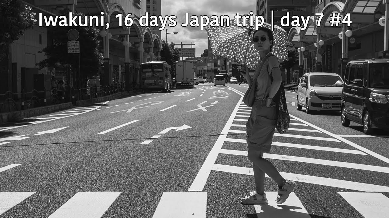 Iwakuni 岩国市, day 7 #4 | 16-day black and white photography tour of Japan | Lumix GH5M2