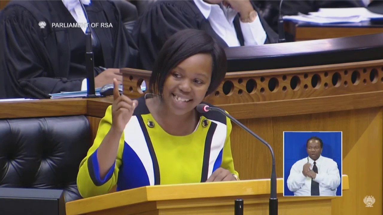 DA's Hlomela Bucwa - Youngest MP in SA's History