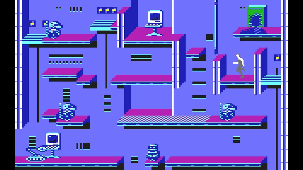 Impossible Mission II (C64) 1988, Epyx, Inc