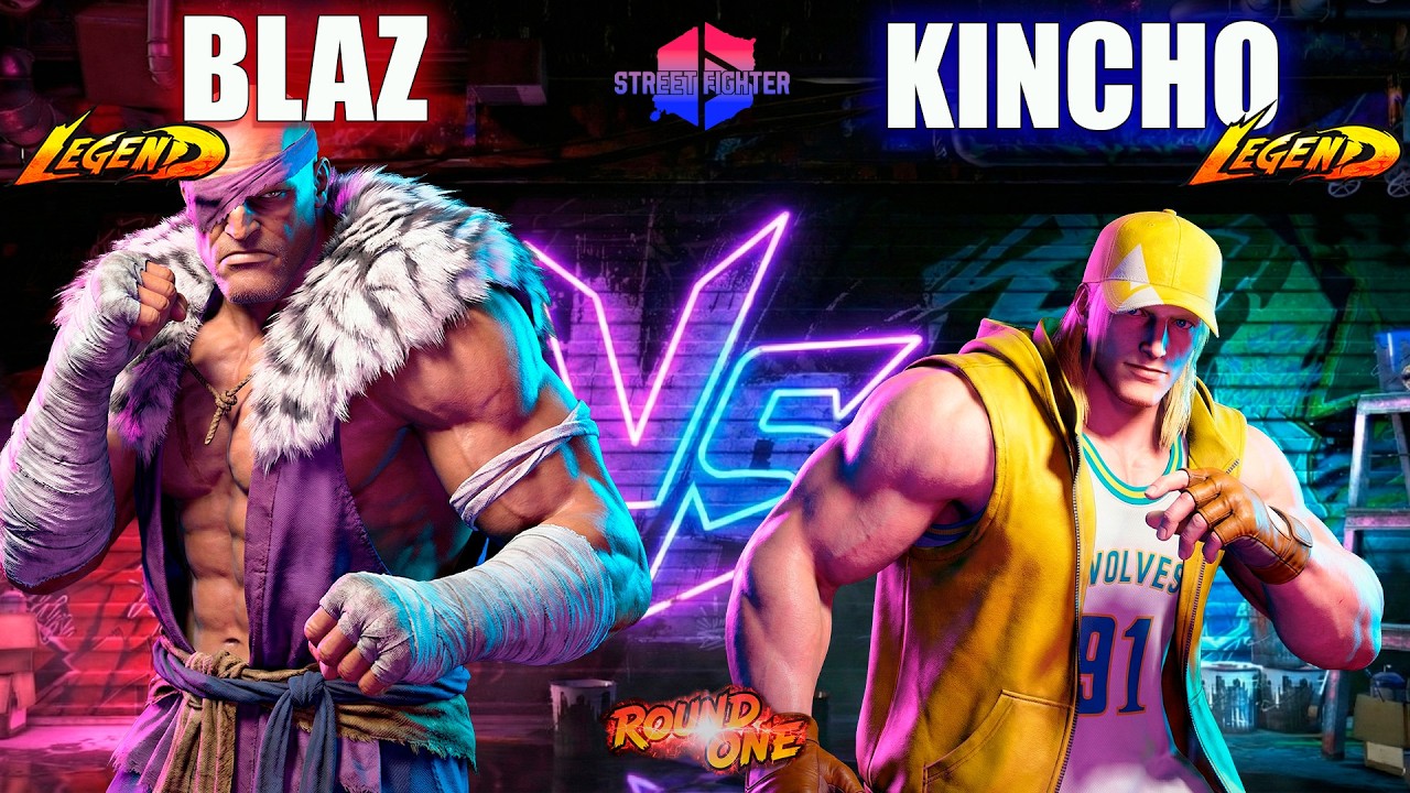 Blaz (Sagat) vs Kincho (Terry) ▰ Muay Thai vs Fatal Fury! | SF6
