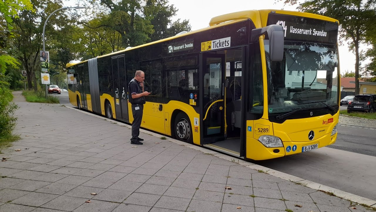 Bus Mitfahrt von Hottengrund bis Wasserwerk im MB GN 21 auf der 134 Komplette Linie