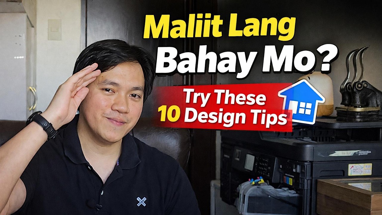 10 Interior Design Tips para sa maliit na BAHAY