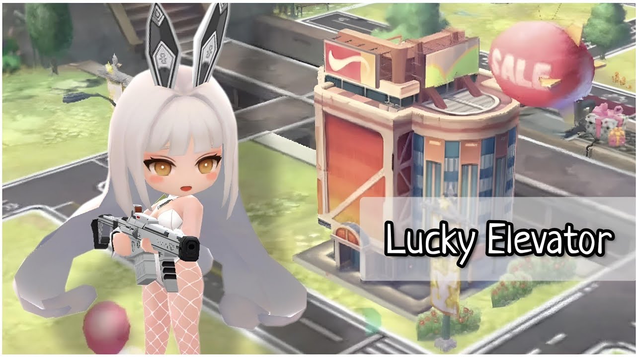 Lucky Elevator (Shopping Mall) brief encounter, Nikke: Goddess of Victory