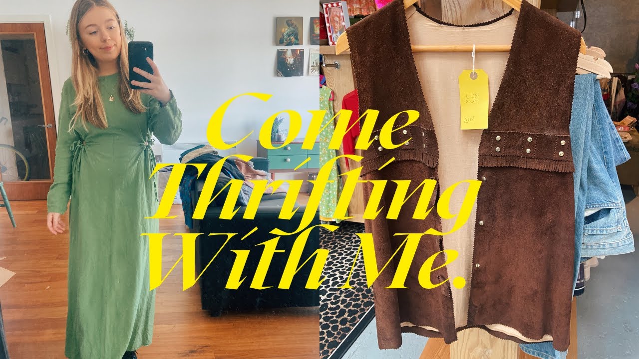 Come Thrifting With Me UK - Charity Shop Haul - Autumn 2021  | Jessica Grace