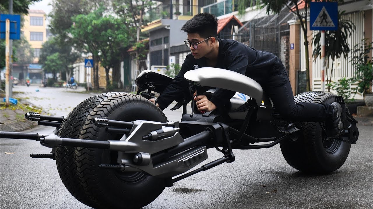 Building A Batpod From The Dark Knight | Batman Motorcycle | The Best Version In The World