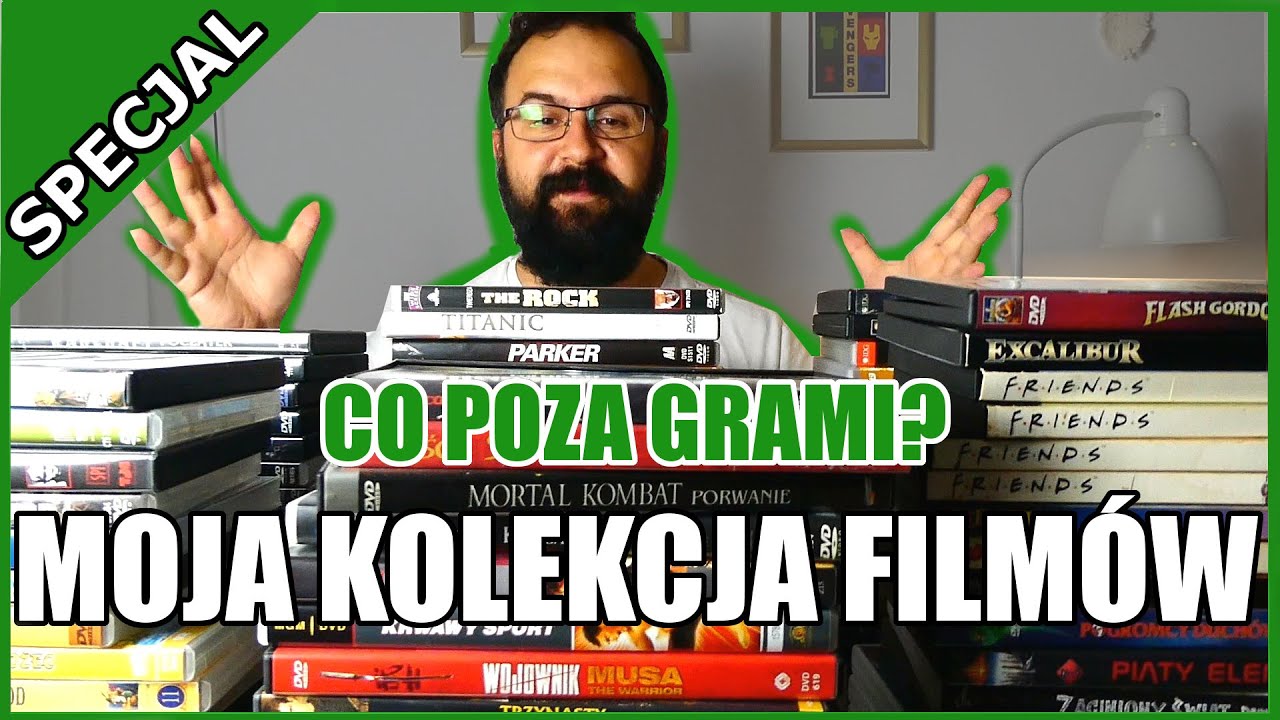 SPECJAL: Co poza grami? Moja kolekcja filmów na DVD!