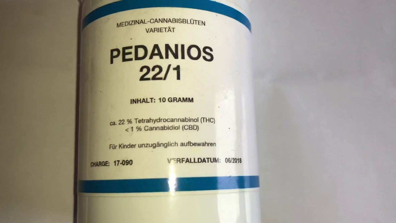 Pedanios 22/1 medical Weed 2018 Germany