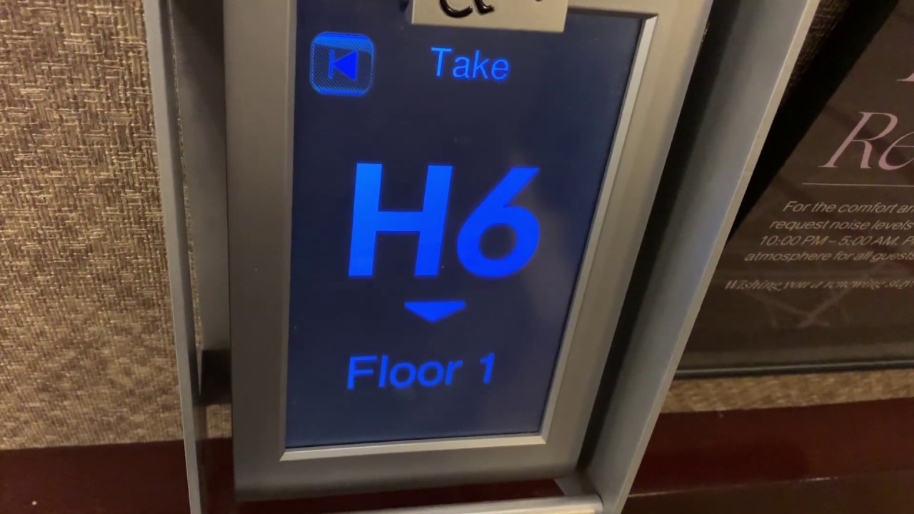 Extremely Fast Schindler Port Elevators, Sheraton Time Square, New York, NY