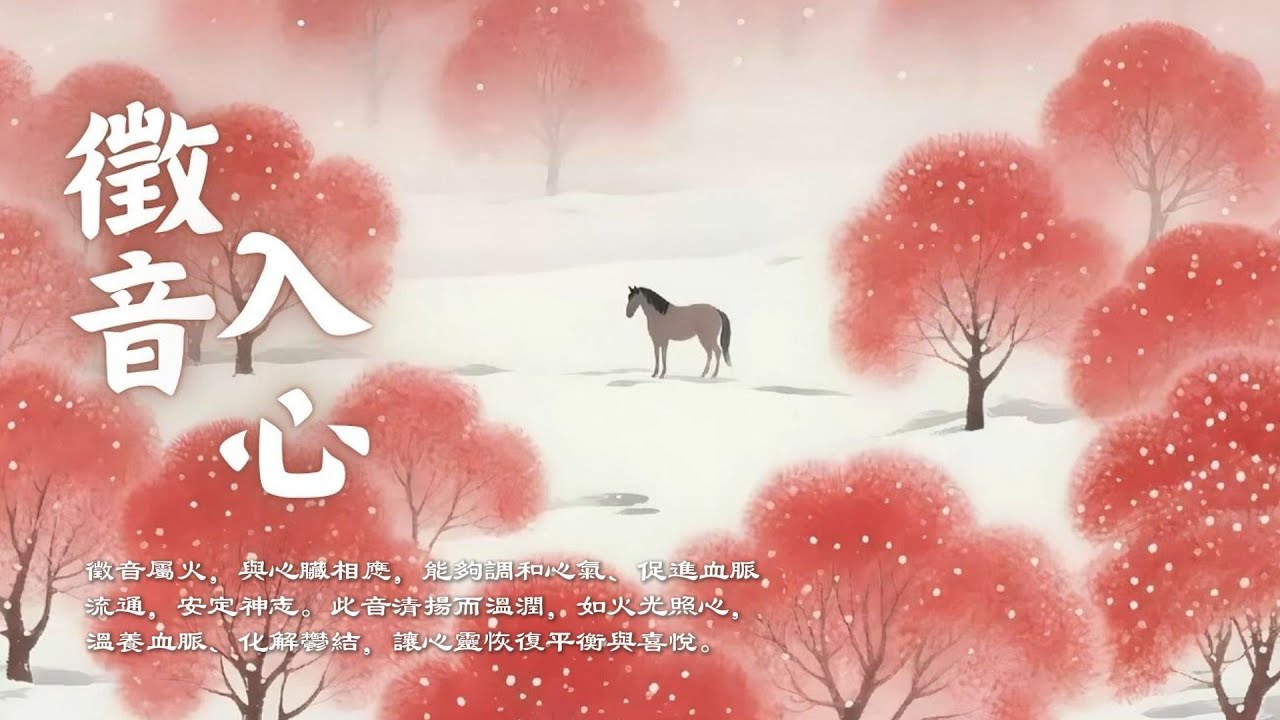五行療癒音樂｜徵音入心・調和心火・安神寧心・釋放焦慮與壓力｜Asian Relaxing Music - Zhi Tone
