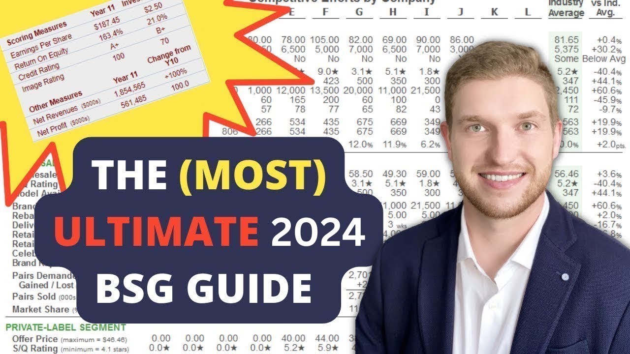 The ULTIMATE Business Strategy Game BSG Guide - 2024 - How to Win BSG