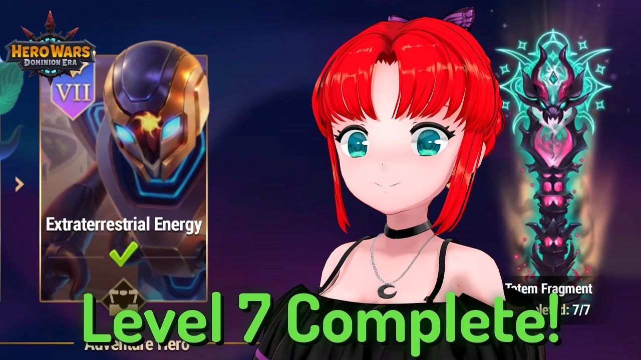 Mushy and Shroom Event Level 7, Extraterrestrial Energy &mdash; Hero Wars: Dominion Era