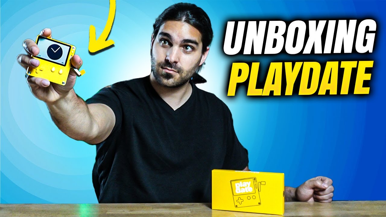 Playdate Unboxing & Design Impressions (Unscripted, In-Depth & Step-by-Step Set-up)