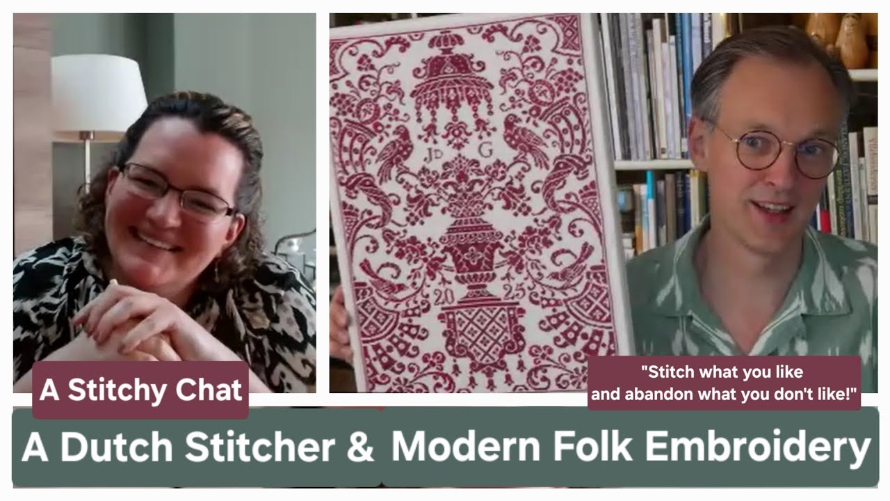 Flosstube A Stitchy Chat 5 with Jacob de Graaf