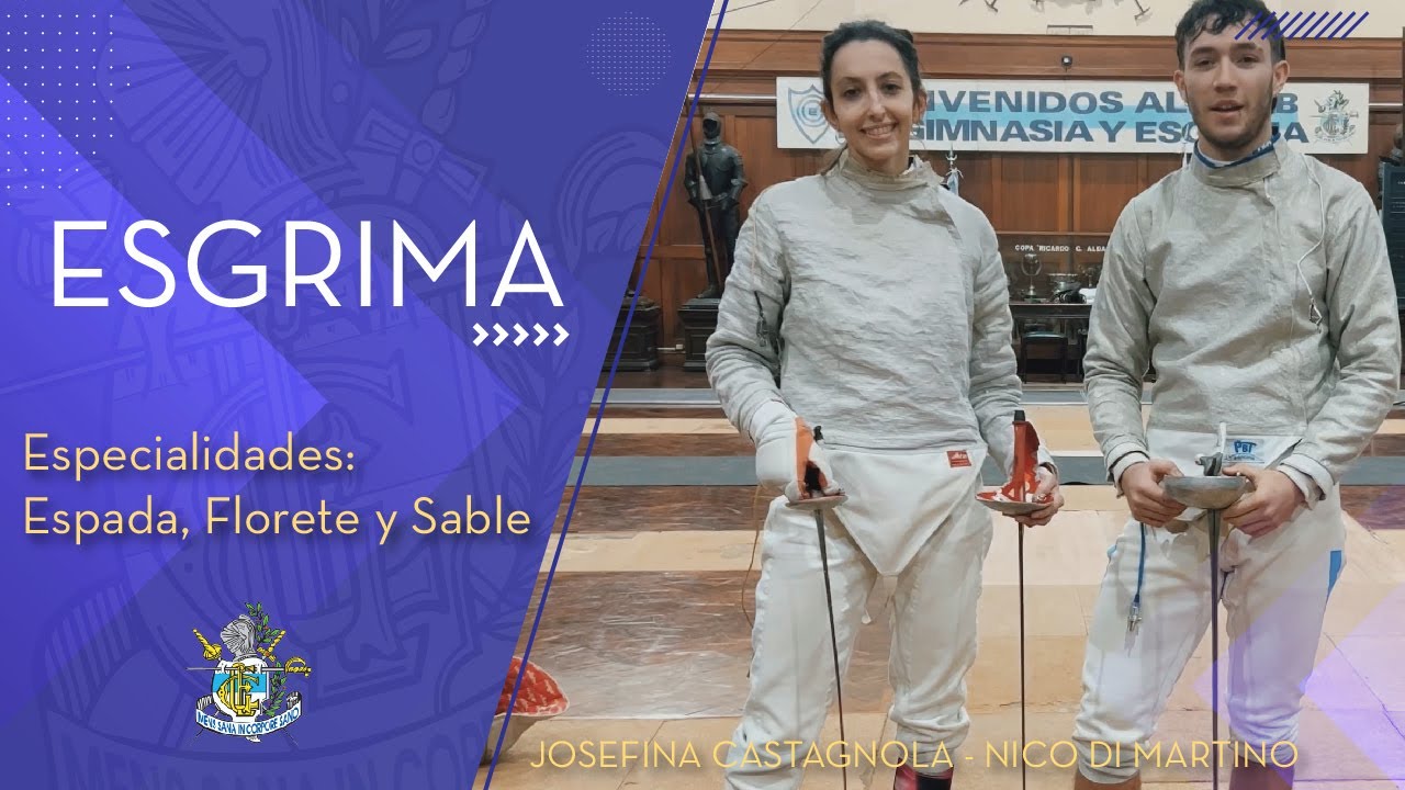 Esgrima - Especialidades: Espada, Florete y Sable