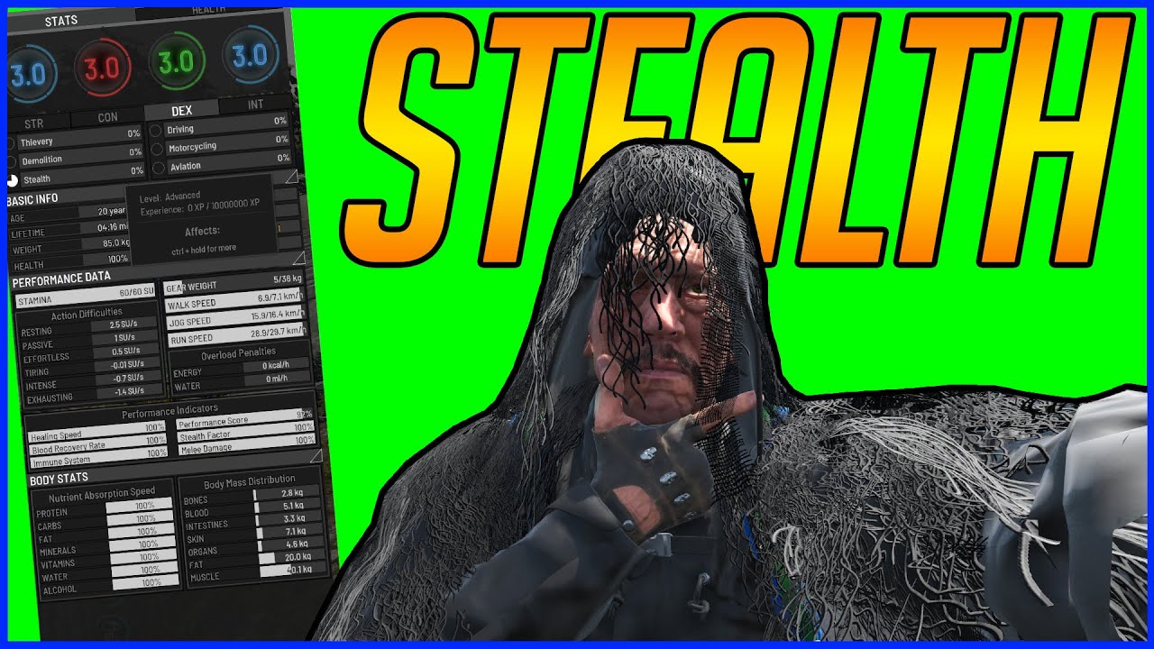 Easiest Way To Level Stealth Skill | SCUM 2023