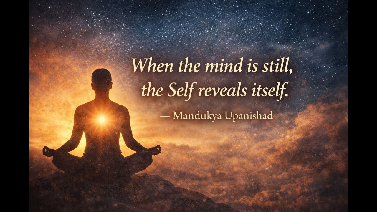 “When the mind is still, the Self reveals itself.”— Ancient Wisdom