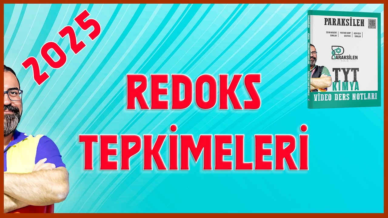 AYT Kimya Kampı 2025 - Redoks Reaksiyonları ÖRNEKLERİYLE!