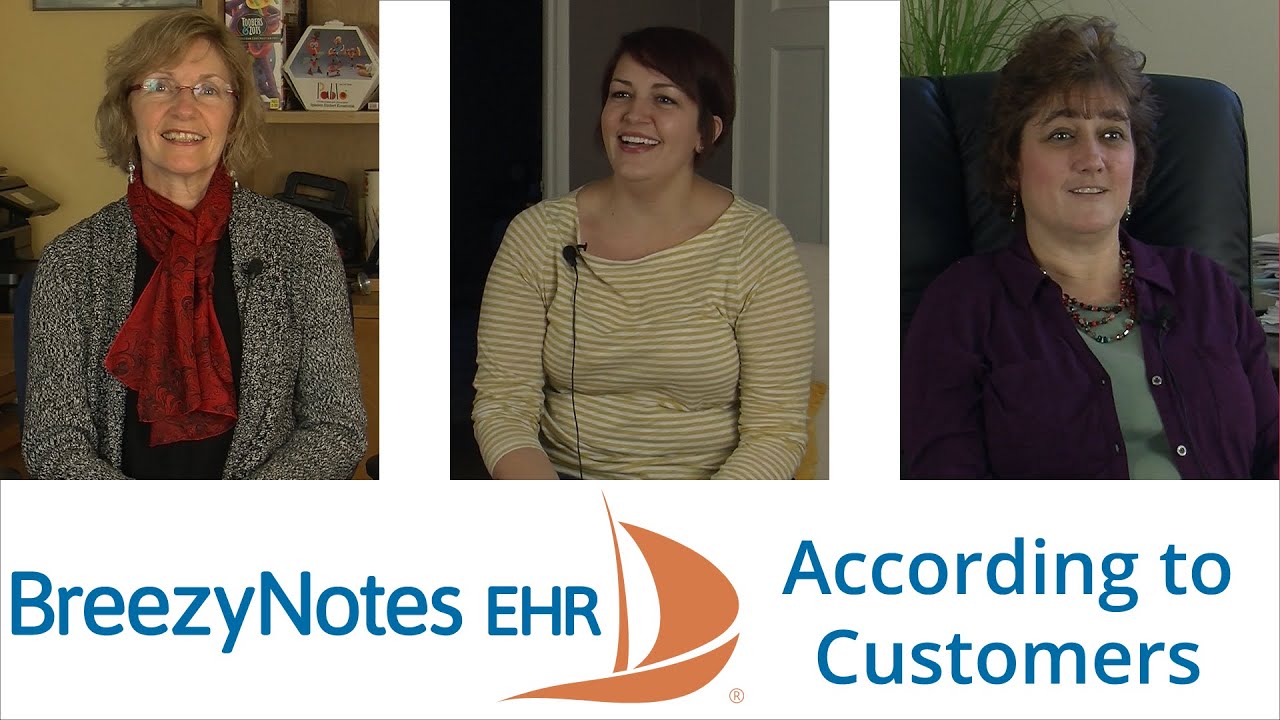 According to Customers - BreezyNotes EHR