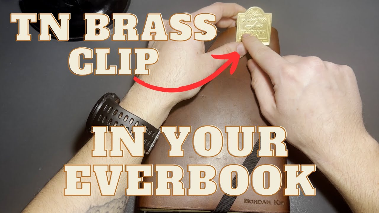 Traveler's Company Brass Clip Review (+BONUS on how to use your EVERBOOK more often)