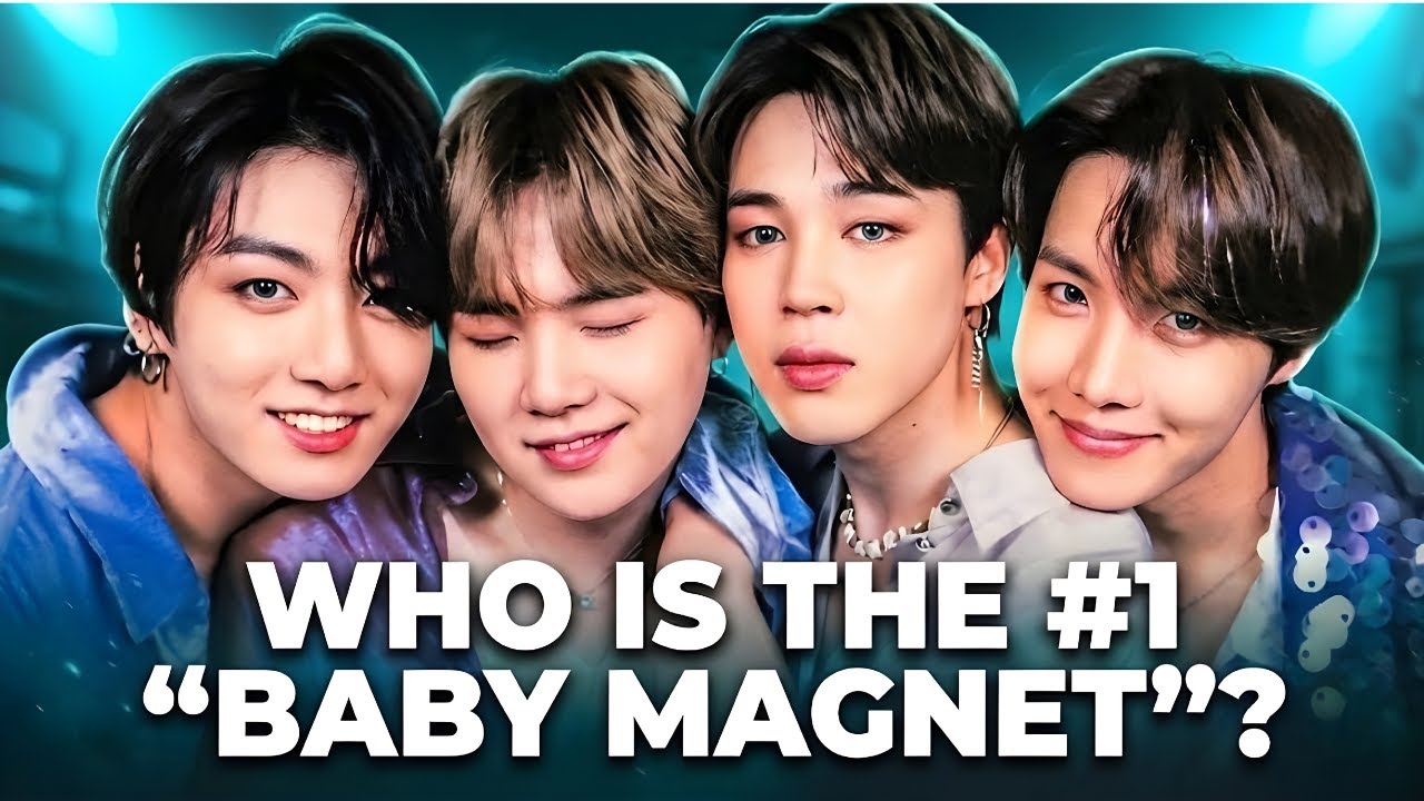 Ranking 7 BTS Members with the Most Toddler Fans — Who Is the Real 