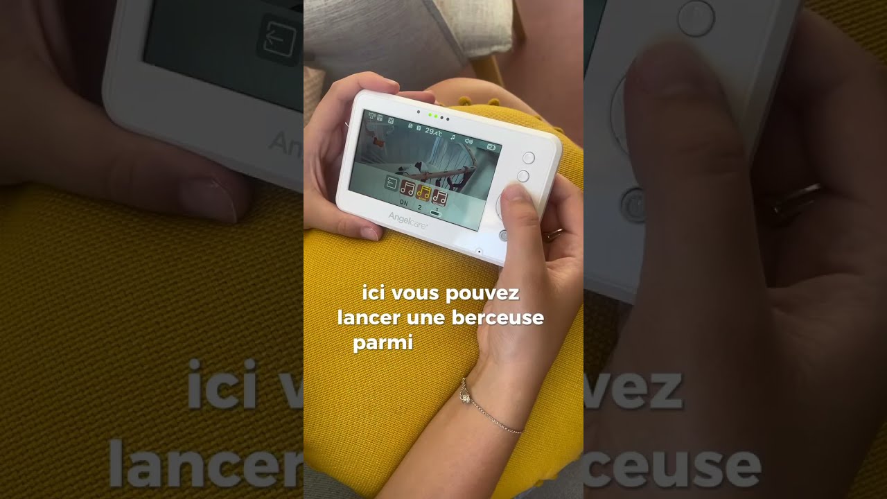 Le babyphone vidéo AC25 aide à rassurer et à prévenir de la mort subite du nourisson 🐣 #bebe