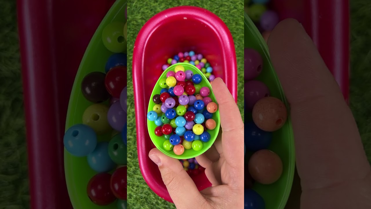 Rainbow Beads ASMR 🌈 Gentle Colorfall Tingles 