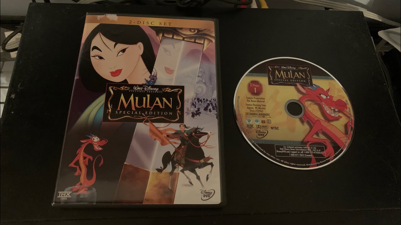 Opening to Mulan 2004 DVD